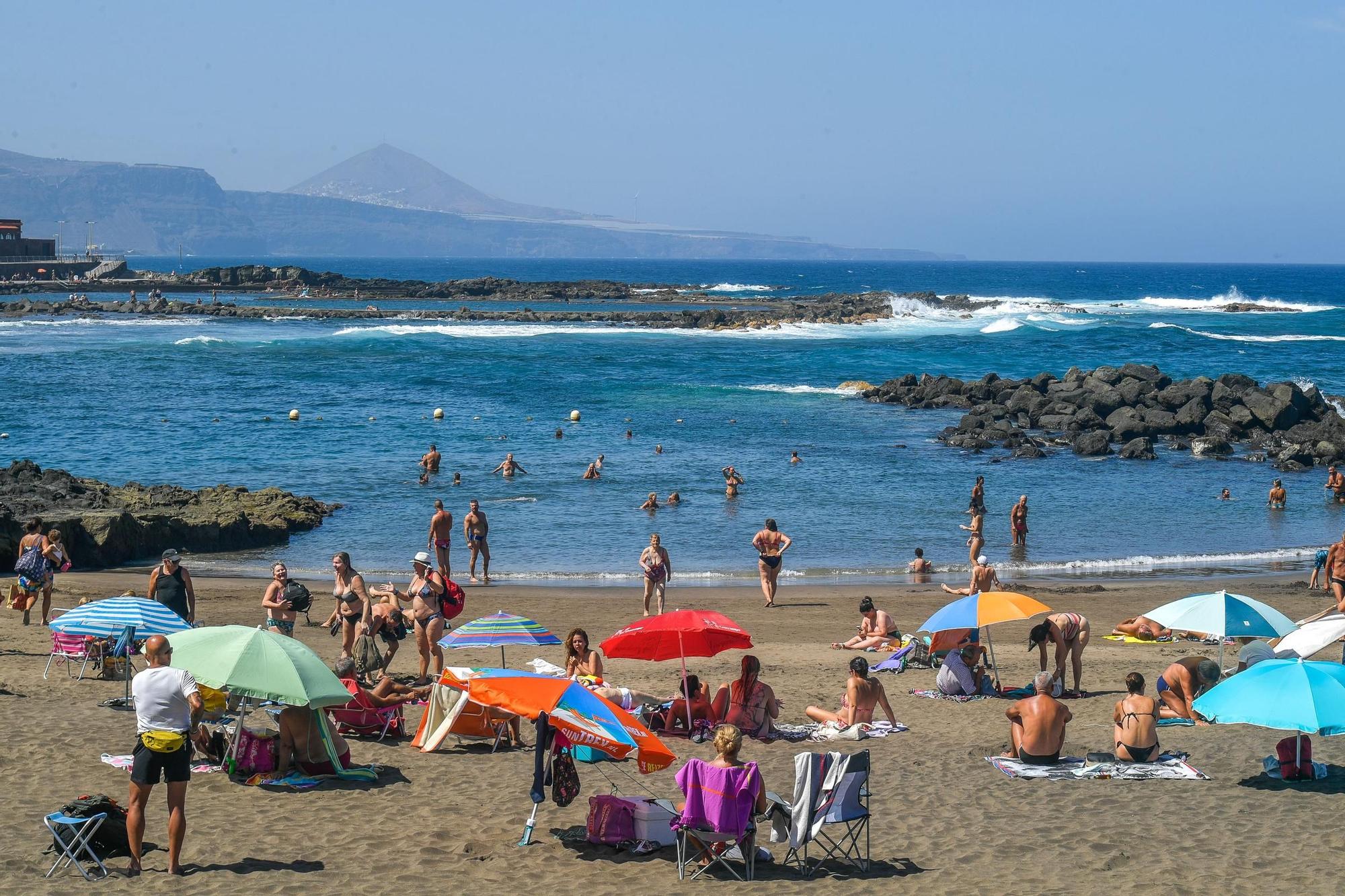 El tiempo en la costa de Arucas (5/10/2023)