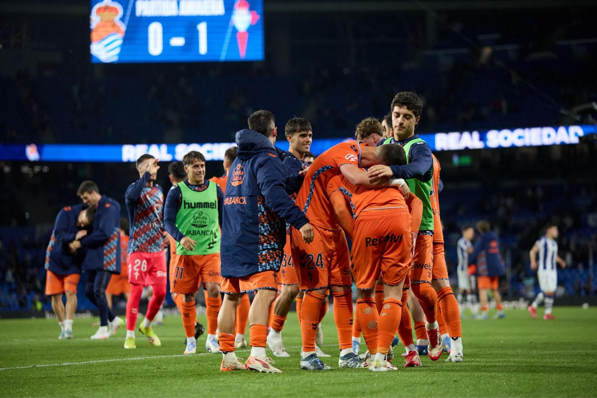Las mejores imágenes del Real Sociedad - Celta