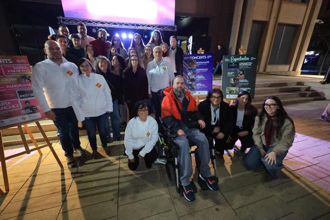 Galería de fotos del acto de presentación de los conciertos de las fiestas patronales de Vila-real