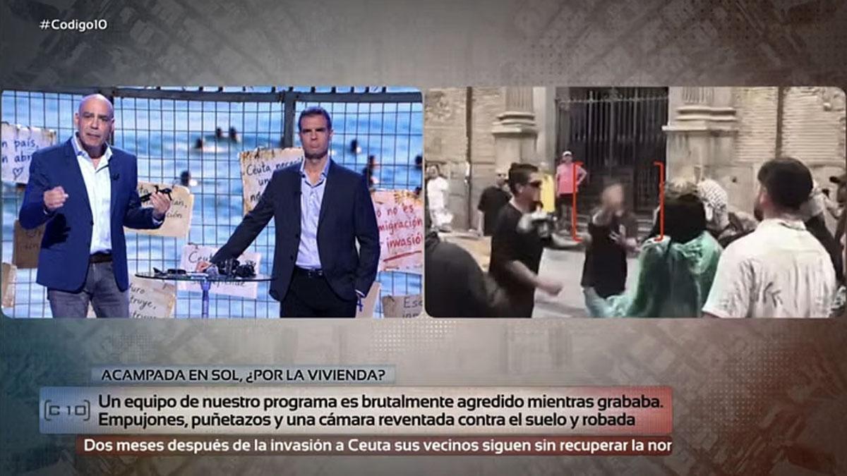 Agresión al equipo de 'Código 10'