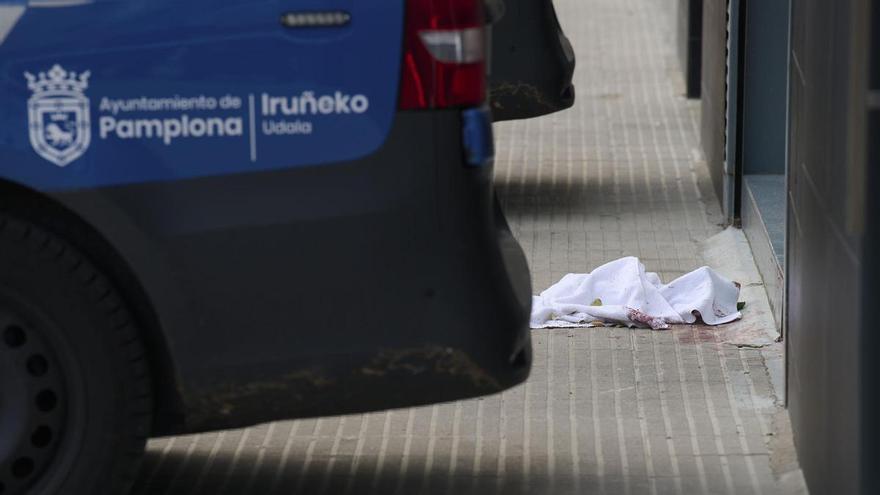 Detenido un hombre tras la muerte de una mujer que se tiró desde una terraza en Pamplona