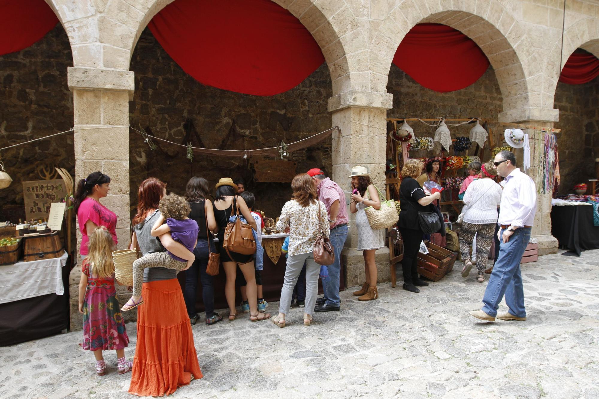 Edición de 2014 de la Feria Medieval de Ibiza.