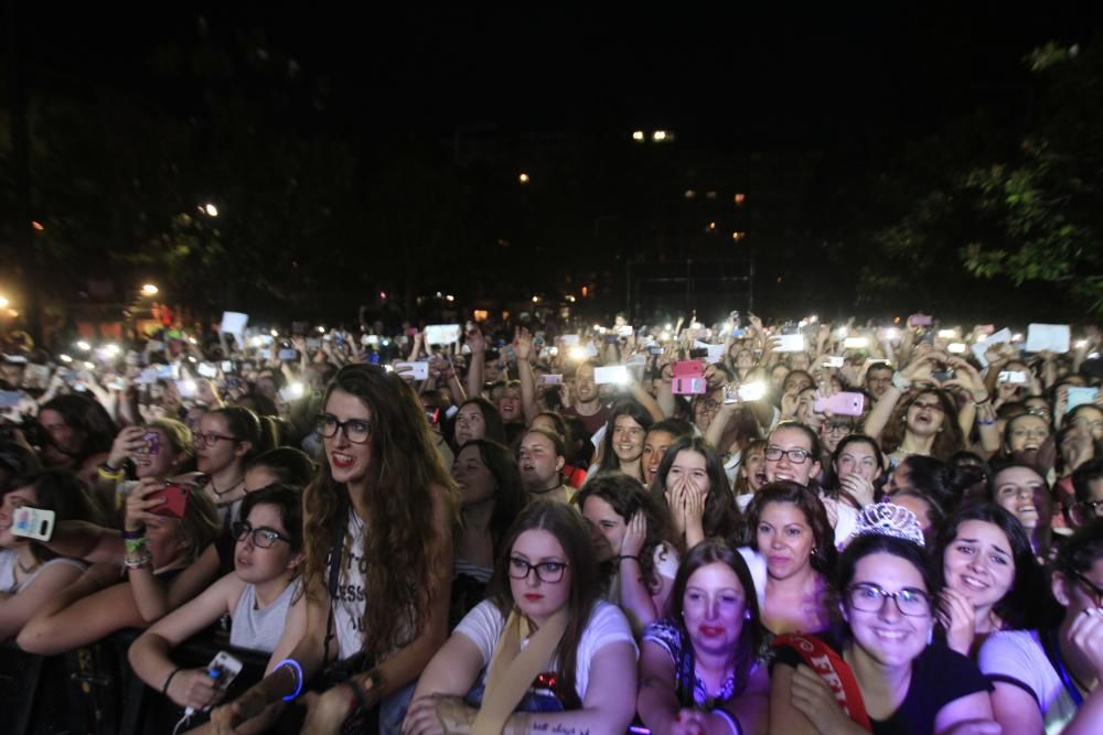 La "boy band" española deleita al público ourensano con su concierto