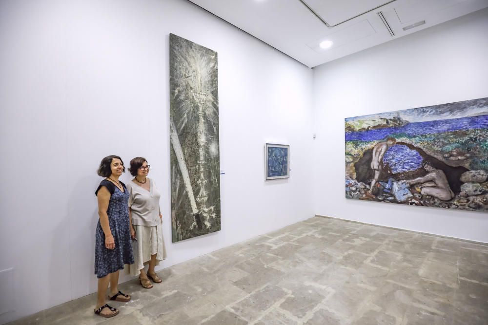 Inauguración de la exposición "40 anys de fons artìstic de la Universitat de les Illes Balears"