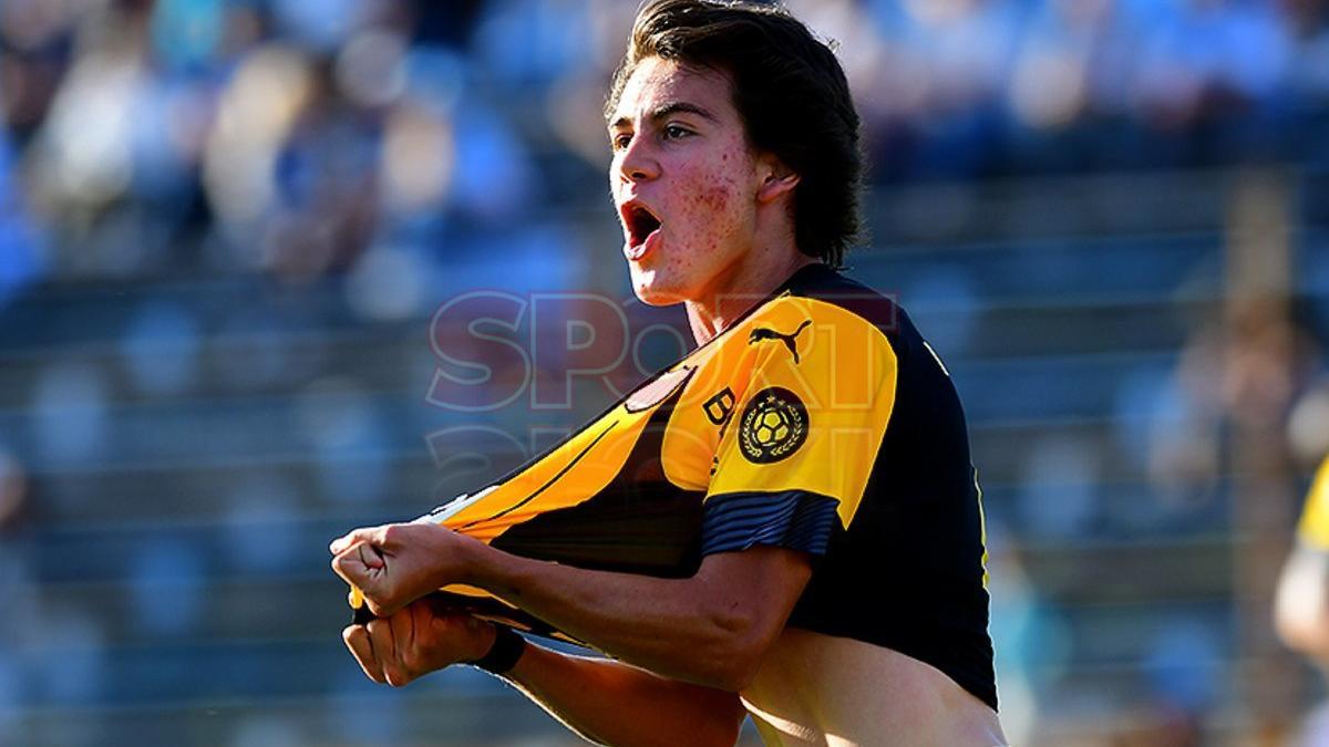 Pellestri, la joven figura del Peñarol