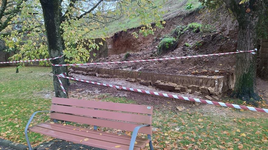El Ayuntamiento de Coria elabora un informe sobre el estado de un muro tras caerse por las lluvias