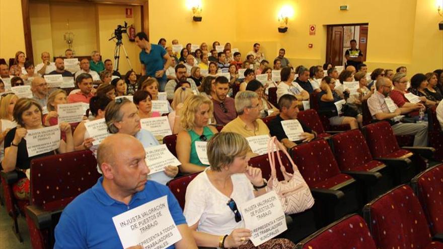 Un recurso obliga a convocar la mesa de Valoración de Puestos de Trabajo