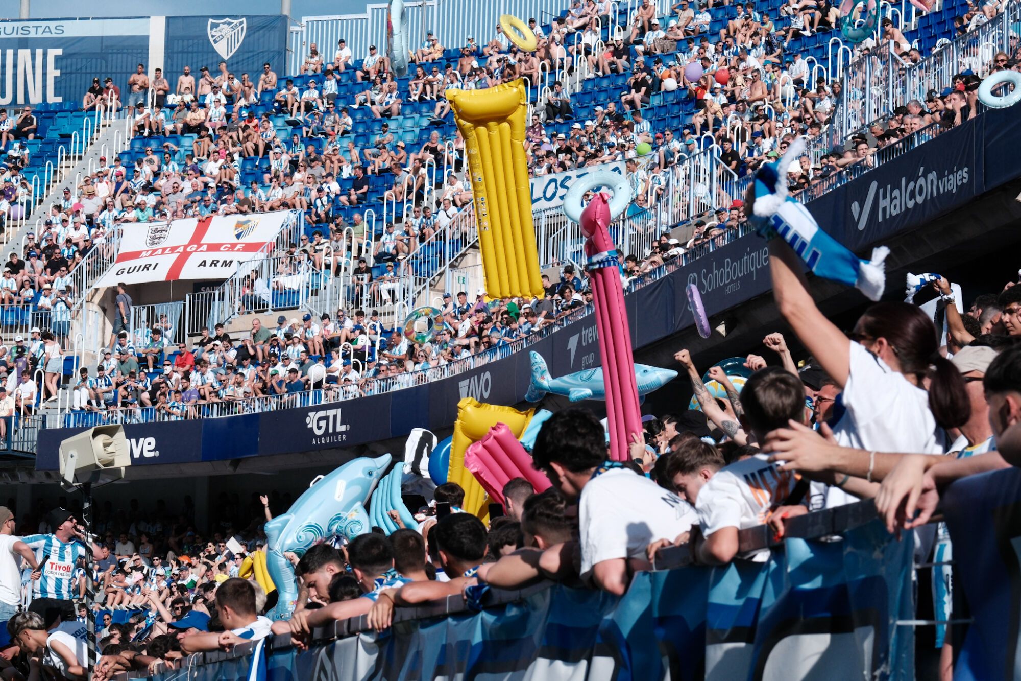 Málaga CF - Burgos CF. Jornada 42, Liga Hypermotion