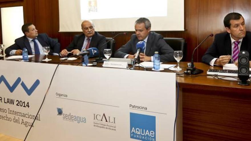 Alicante será sede a final de mes del congreso internacional sobre Derecho del Agua