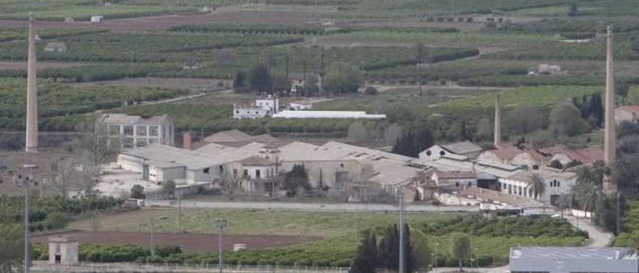 La antigua papelera San Jorge, en el polígono La Vila de Xàtiva.