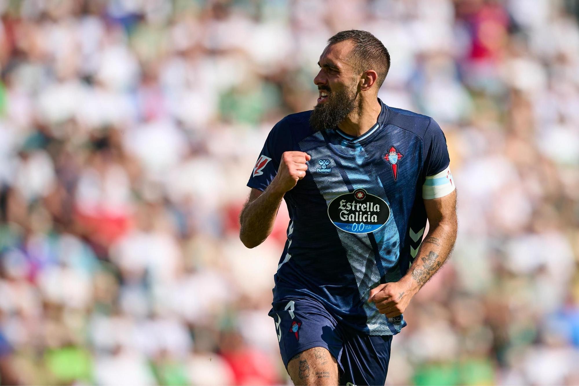 Las imágenes del Elche-Celta