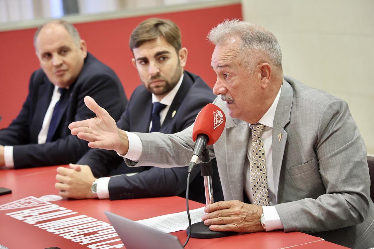 Felipe Moreno en la última Junta de Accionistas