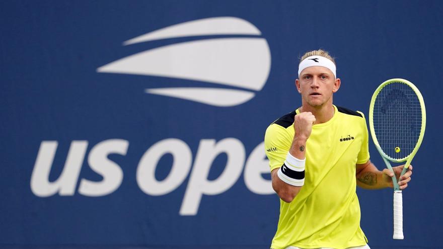 Davidovich alcanza la tercera ronda del US Open tras vencer a Juan Manuel Cerúndolo