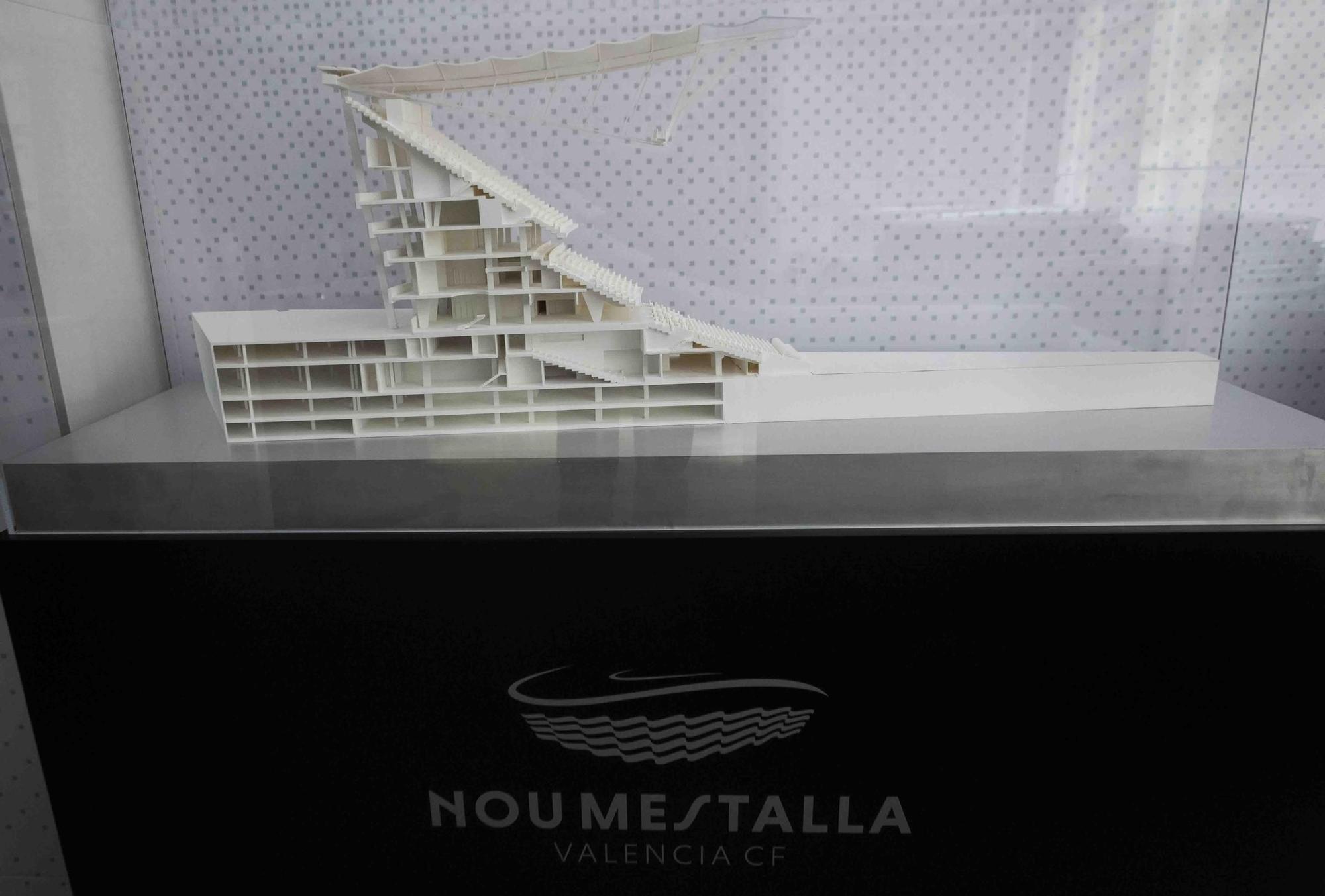 Maqueta del nuevo estadio de Mestalla