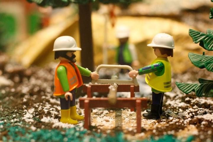 El belén llega al Etnográfico en forma de Playmobil