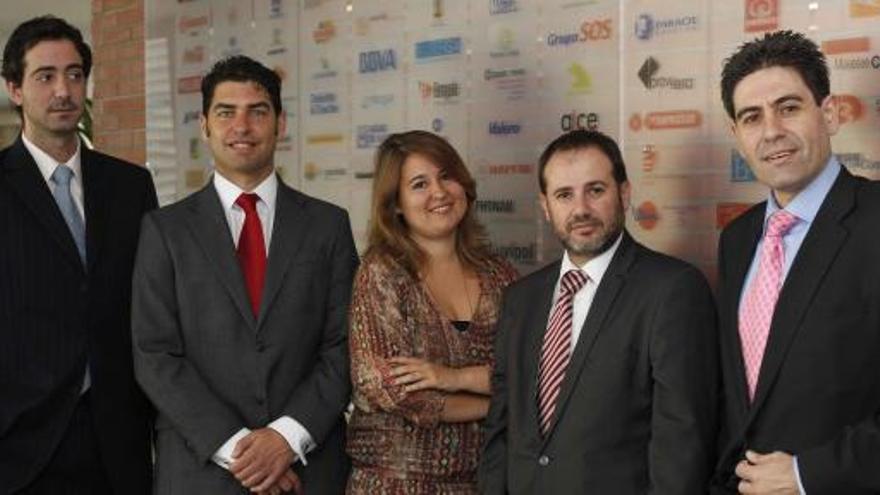 José Antonio Muñoz Zafrilla, Manuel Bonilla, Laura Cárdenas, Juan Carlos Requena y Santiago Martínez