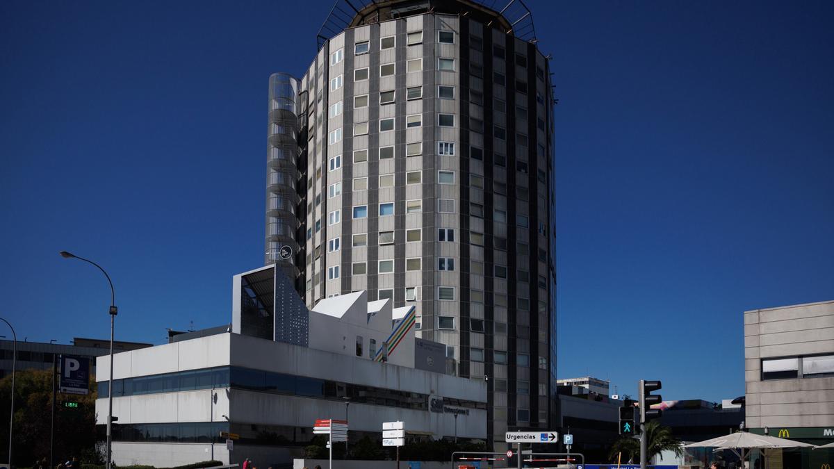 Fachada del Hospital Universitario La Paz