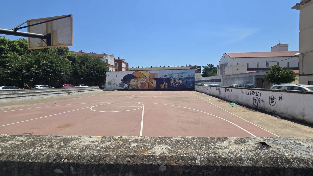 Las pistas deportivas.