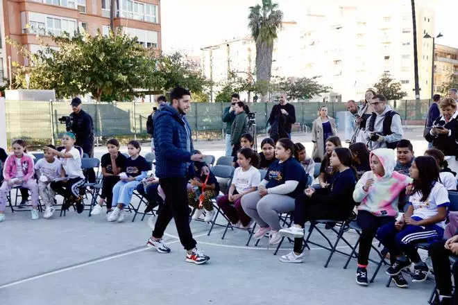 Sergio de Larrea y Kameron Taylor participaron en la jornada ‘Bouncing for Good’