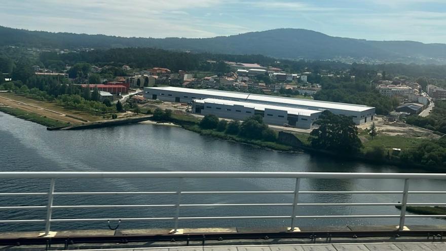 La nuevas naves de STAC en Catoira ya están en pie