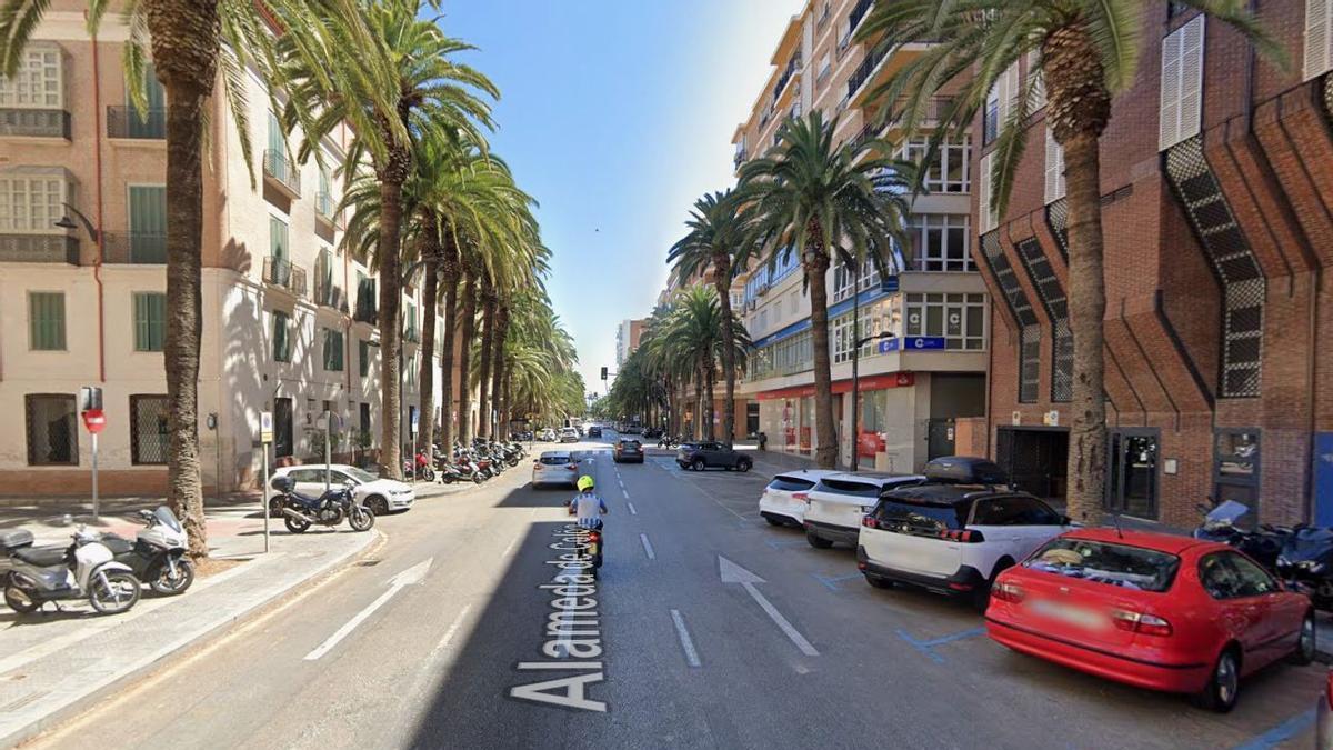El apuñalamiento se realizó en la Alameda de Colón.