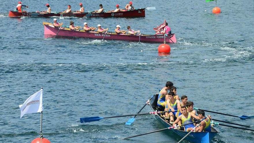 Una de las finales del campeonato de España disputadas ayer en Meira. // Gonzalo Núñez