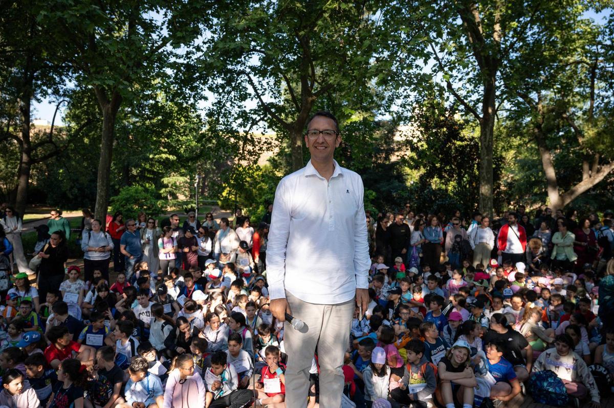 El coordinador de la actividad, José Ortiz.