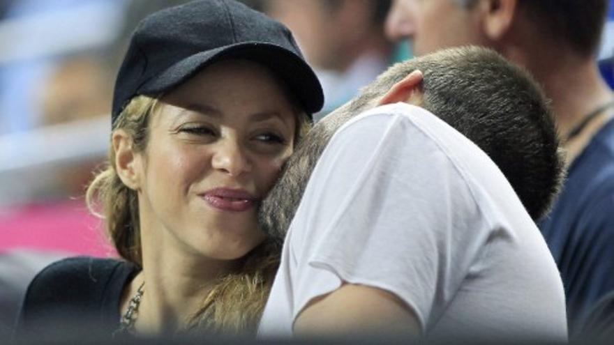 Shakira y Piqué, en el Mundial de Baloncesto