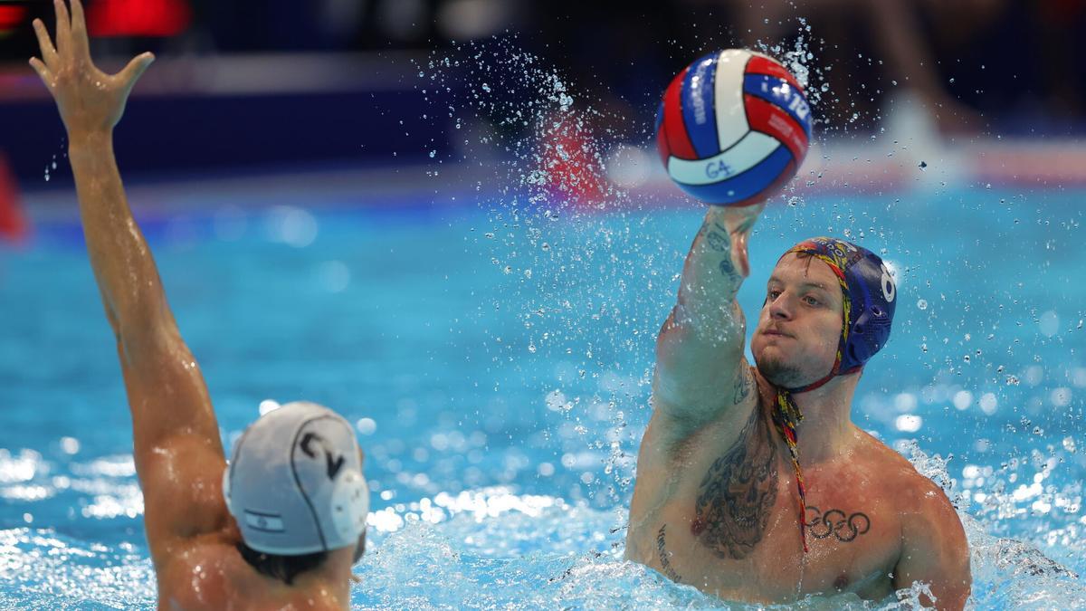 Sergi Cabanas, durante el Europeo