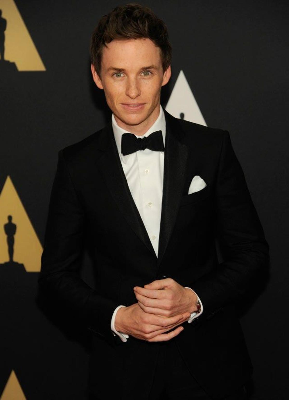 Eddie Redmayne, en los Governors Awards 2014