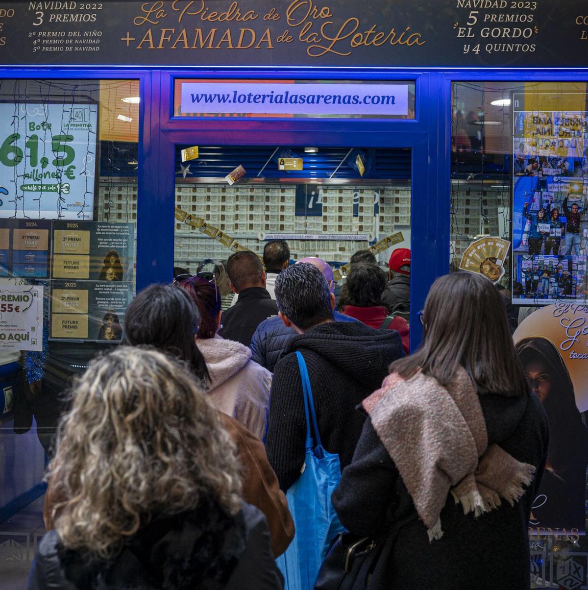 El loter de Las Arenas vol tornar a fer història