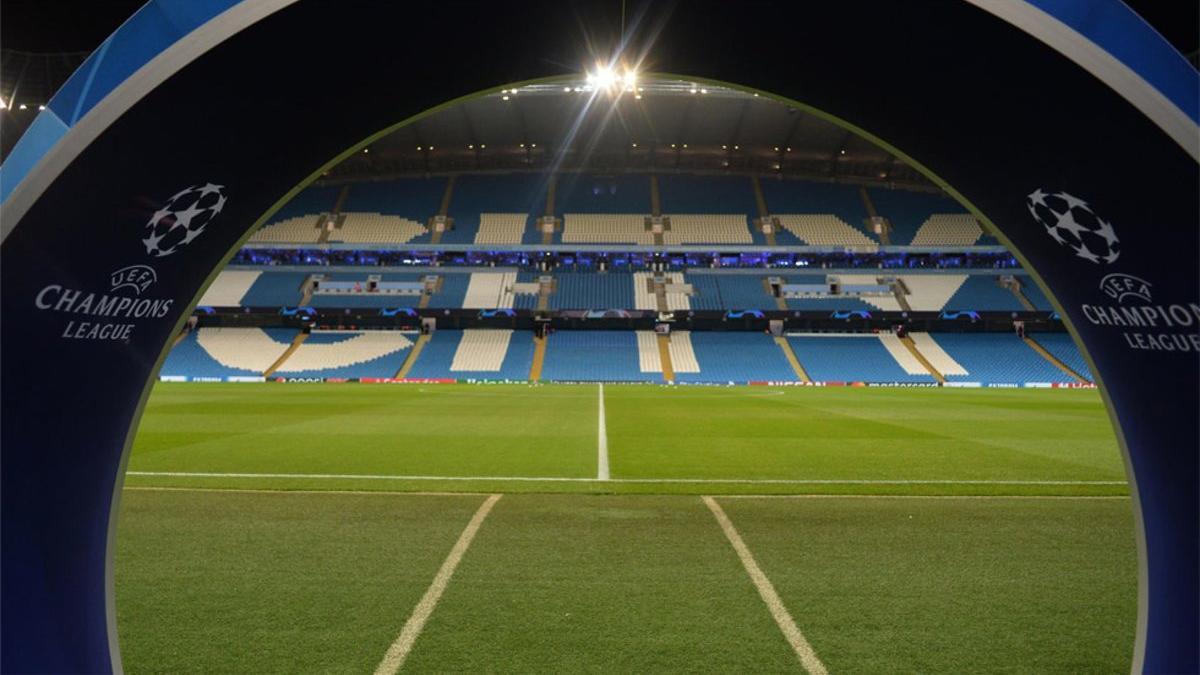 El Etihad Stadium no verá partidos de Champions League durante las próximas dos temporadas
