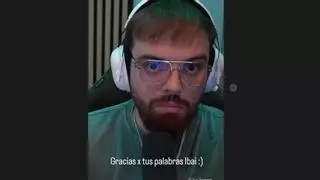 Ibai Llanos habla de su excompañero zamorano, "un tío muy top"