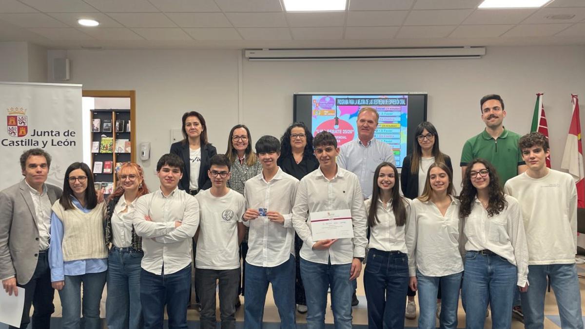Equipo del IES Maestro Haedo.