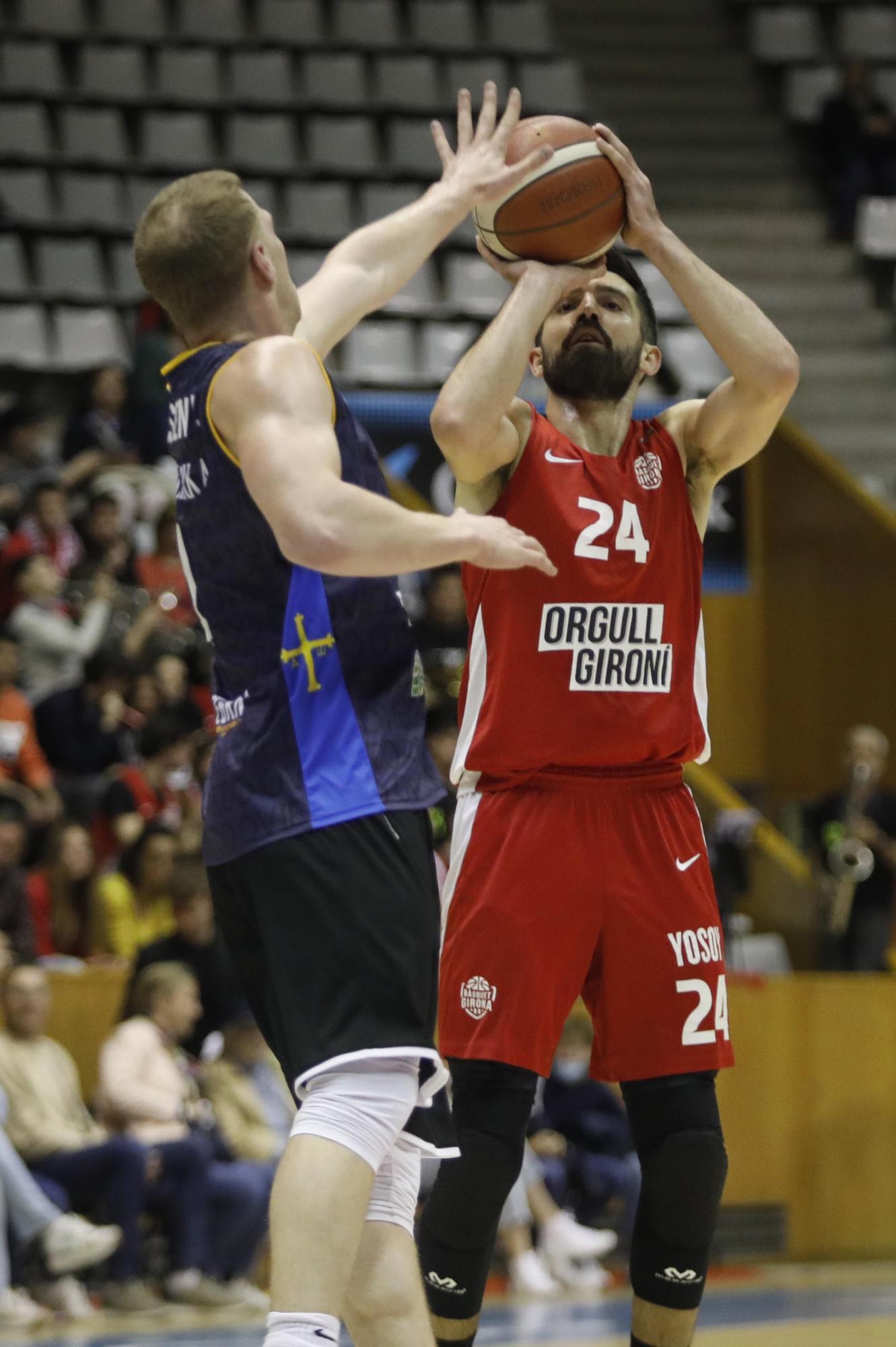 Les imatges del Bàsquet Girona - Unicaja Oviedo