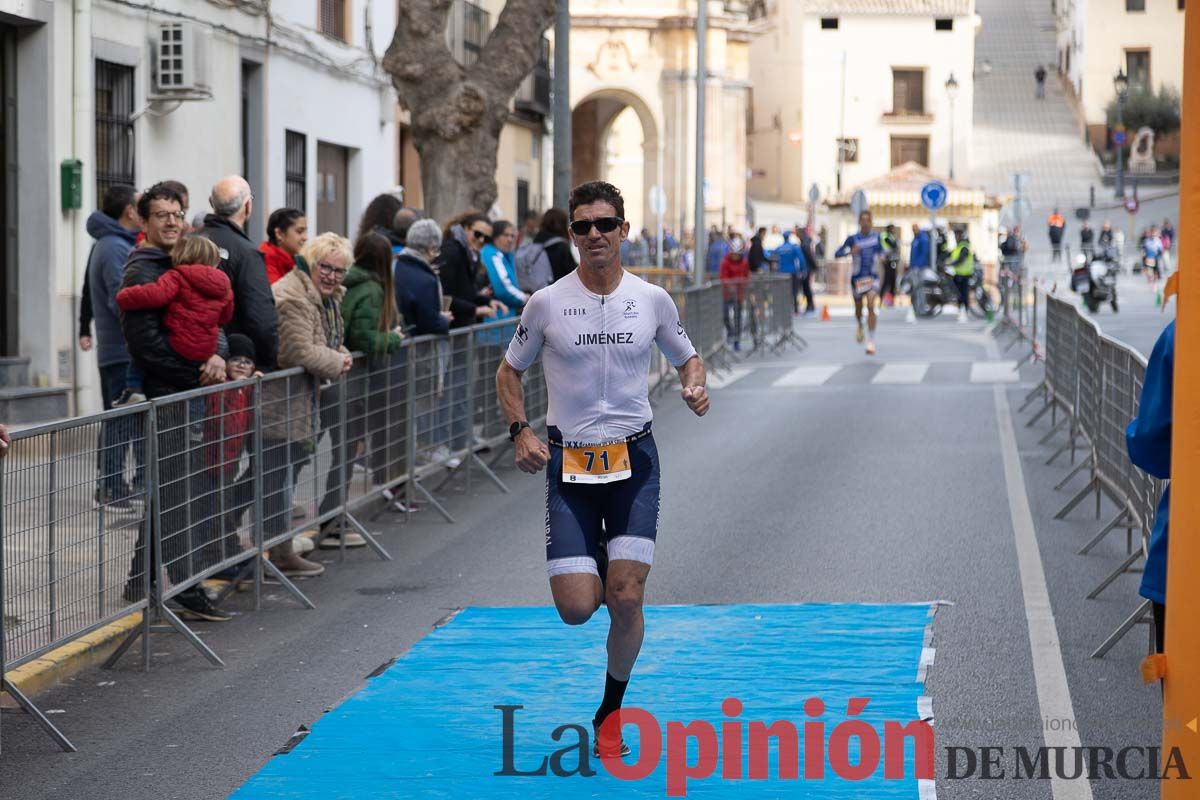 XXI Duatlón Caravaca de la Cruz (carrera a pie y meta)