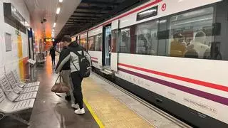 Restablecida la circulación en Cercanías en Málaga tras descarrilar un tren vacío
