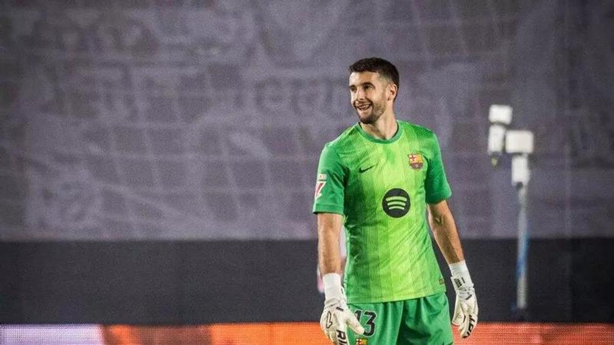 Joan García contra el Rayo Vallecano a la tercera jornada de Liga