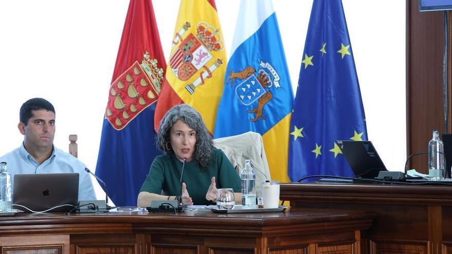El PSOE dice que Betancort hace "el ridículo institucional" tras publicar incompleto el anuncio del plan del Parque de Los Volcanes