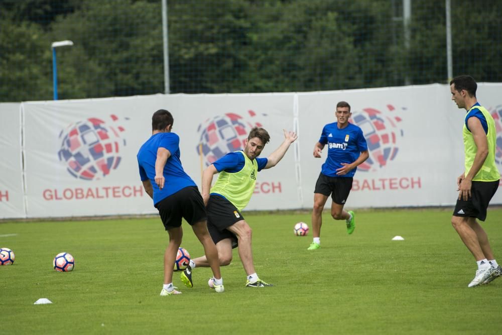 Entrenamiento del Real Oviedo