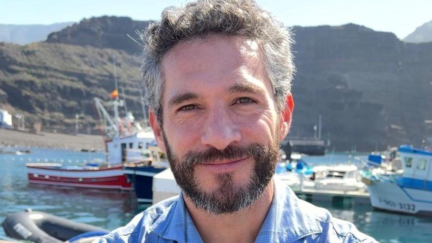 Entrevista al actor Michel Noher, que graba 'A la deriva' en Agaete