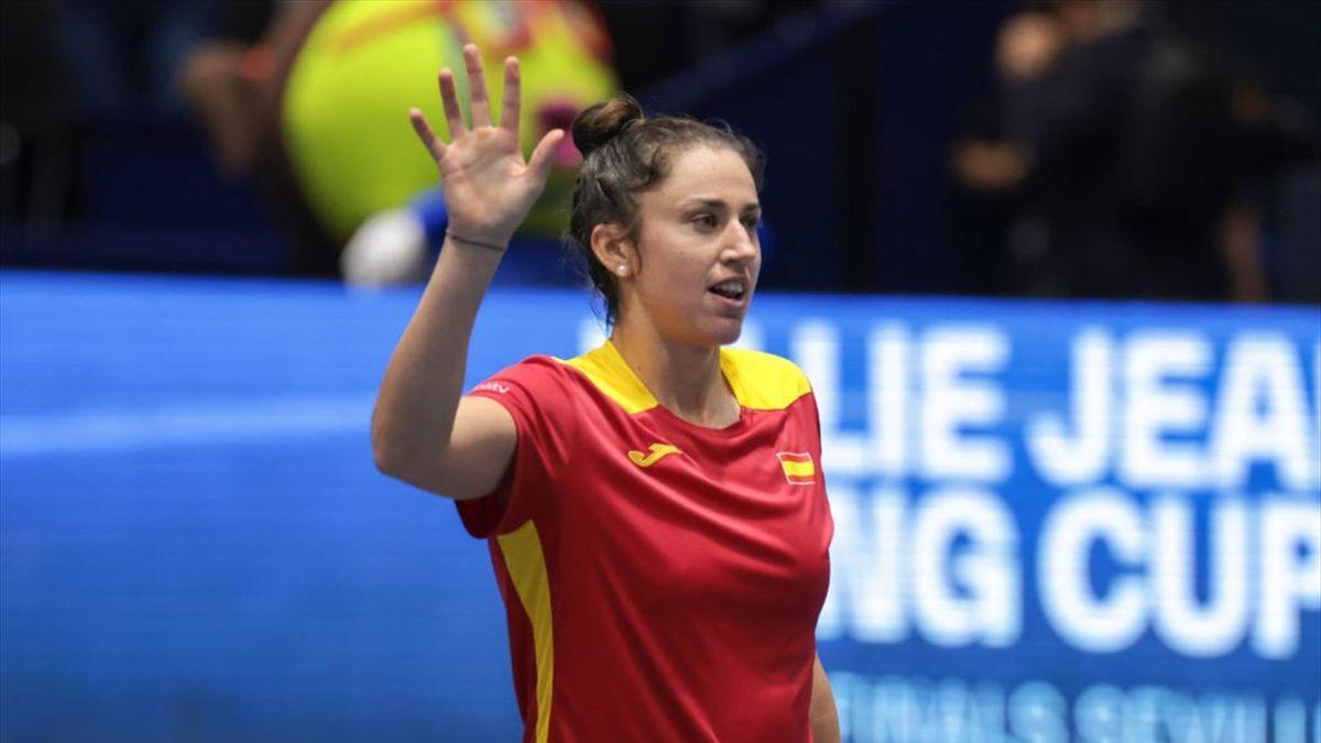 Sara Sorribes regresa a la selección y jugará con España la Billie Jean King Cup.