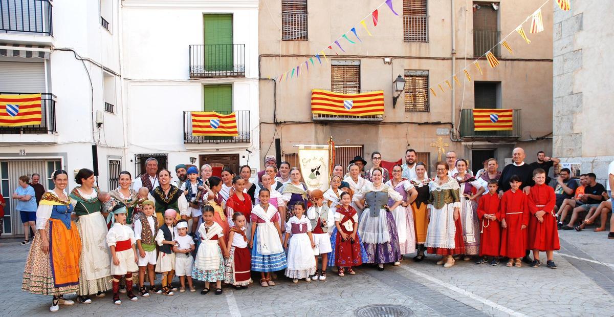 Galería de fotos de la recreación para conmemorar los 300 años de la independencia de Figueroles