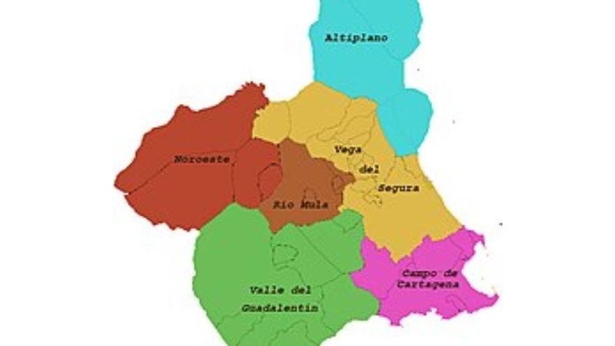 Estas son las 8 nuevas provincias en las que proponen dividir a la Región de Murcia y que el resto de España adora