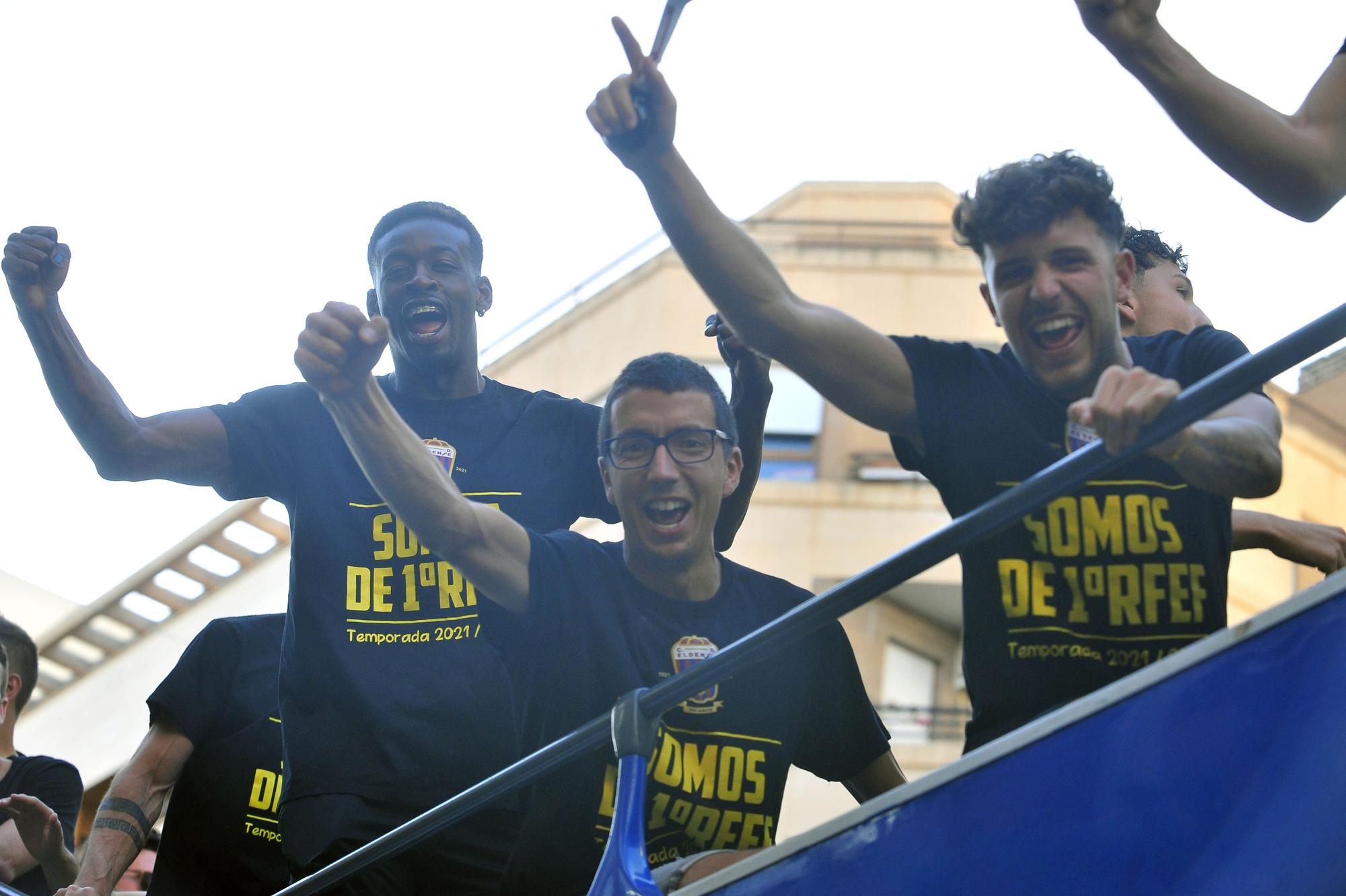 Celebración ascenso del Eldense