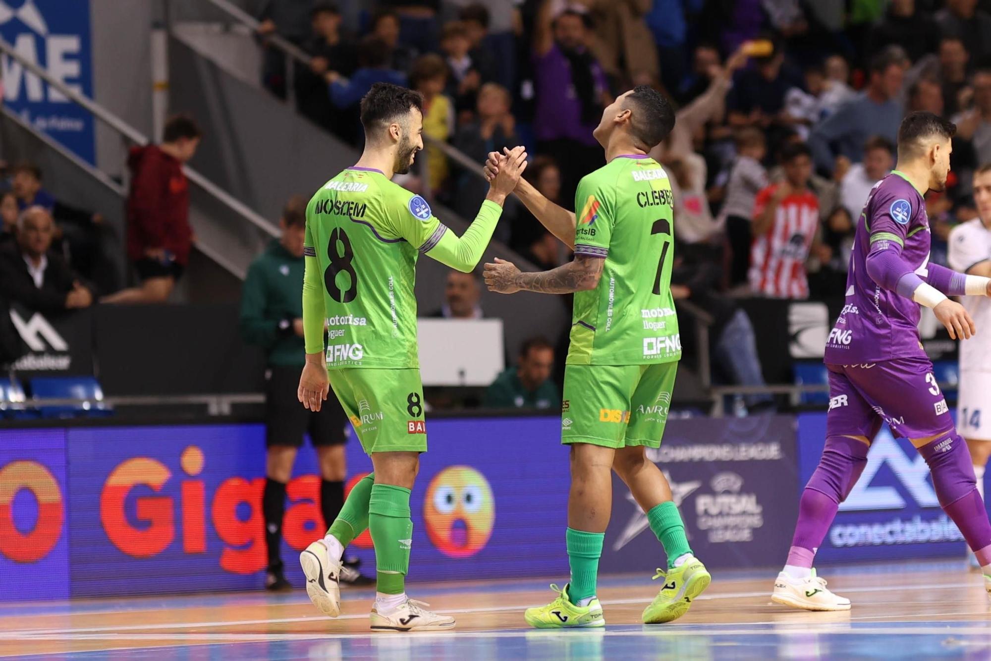 La clasificación del Palma Futsal para la Fase Final de la Champions League, en imágenes