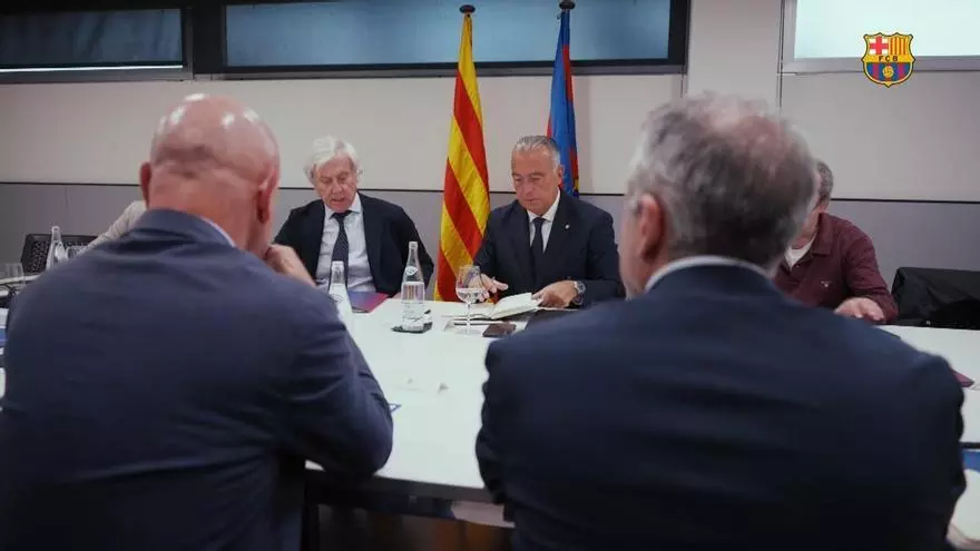 El Barça celebra su primera junta directiva tras las elecciones del 15M