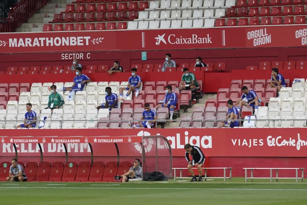 Les imatges del Girona - Saragossa