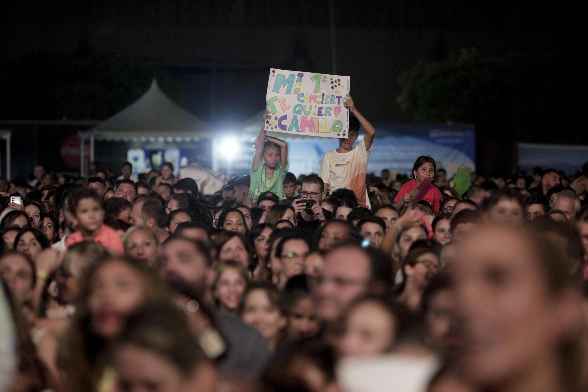 El concierto de Camilo en Mallorca en imágenes