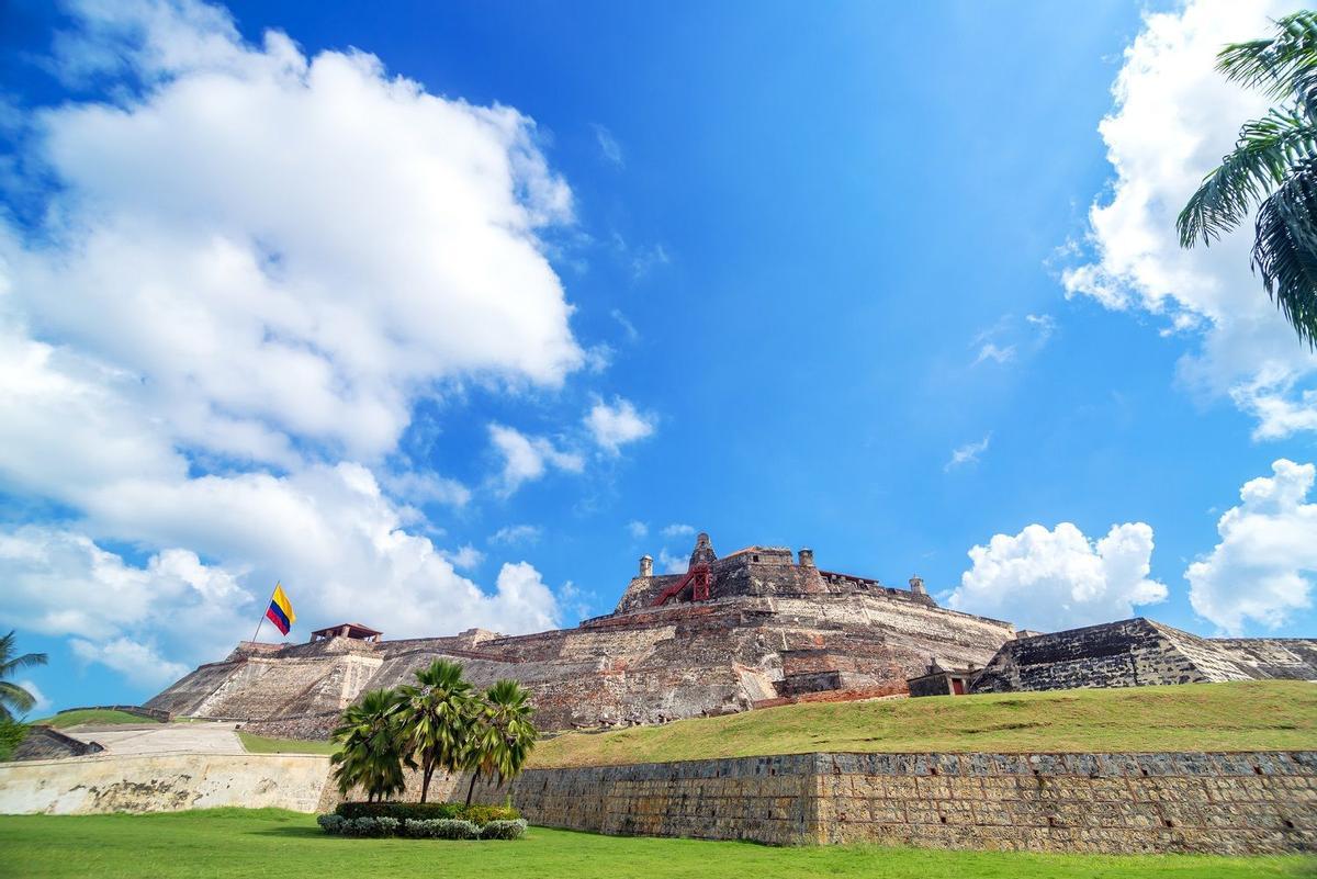 Castillo San Felipe de Barajas, Cartagena de Indias, Colombia.